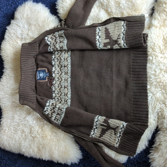 Bluenotes Denim Co Zip Cardigan Sweater - Picture 6 of 10